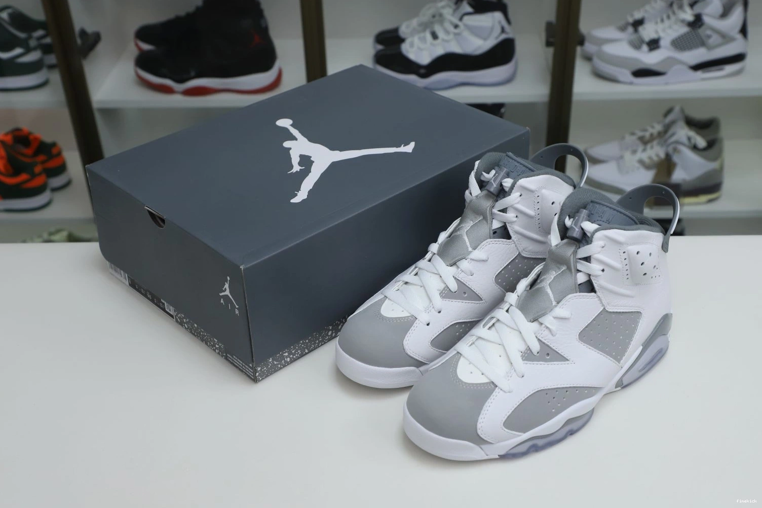 6 GREY JORDAN AIR COOL 0813